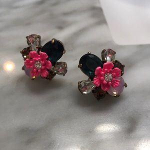 Jcrew Flower Earrings